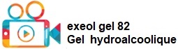 Présentation exeol gel 82 - Gel hydroalcoolique